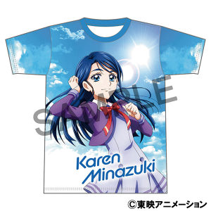 Yes！プリキュア5GoGo！ フルグラフィックTシャツ／秋元 こまち: キャラグッズ｜ムービック（movic）