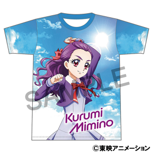 Yes！プリキュア5GoGo！ フルグラフィックTシャツ／夏木 りん: キャラグッズ｜ムービック（movic）