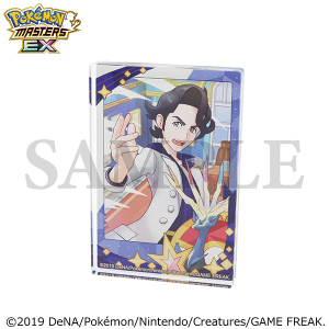 『ポケモンマスターズ EX』 メモリアルフォト ミニアクリルブロック/プラターヌ
