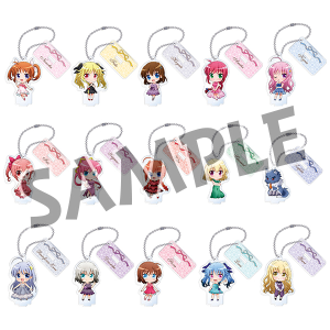 魔法少女リリカルなのは 15th Anniversary Party スタンド付アクリルキーホルダーコレクション