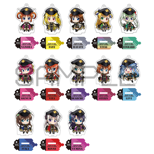 魔法少女リリカルなのは スタンド付きアクリルキーホルダーコレクション リリカルサバイバーVer.(BOX販売)