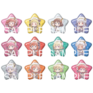 【BOX販売】魔法少女リリカルなのは 星型キャラバッジコレクション リリカルファンタジーVer.