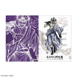 ⚔️るろうに剣心展⚔️ 剣心&志々雄 アクスタ・缶バッジ・クリアファイル ⚔️るろうに剣心展⚔️ 剣心&志々雄 アクスタ・缶バッジ
