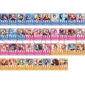 ゲストパスクリアカードコレクション B アイドルマスター シンデレラガールズ×レジャフェス 事後通販