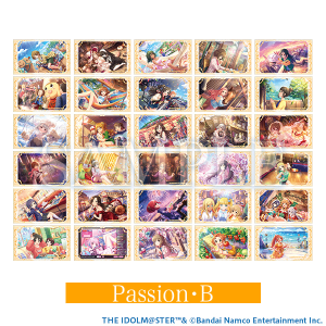 クリアシートコレクション Passion・B THE IDOLM@STER CINDERELLA GIRLS STARLIGHT STAGE WITH 〜キミと歩んだ輝きの軌跡〜 事後通販