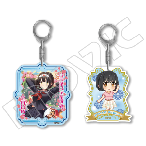 アイドルマスター シンデレラガールズ 鷹富士茄子の応援します!アクリルキーホルダーセット