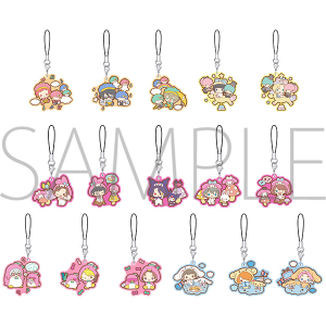 【新品】ゆるゆり×サンリオキャラクターズ ラバーストラップ BOX ゆるゆり×サンリオキャラクターズ ラバーストラップ ミニキャラ