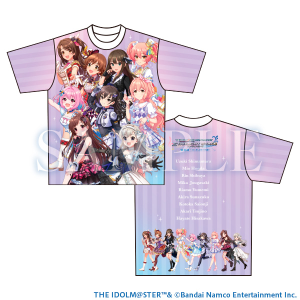フルグラフィックTシャツ 描き下ろし THE IDOLM@STER CINDERELLA GIRLS STARLIGHT STAGE WITH 〜キミと歩んだ輝きの軌跡〜 事後通販