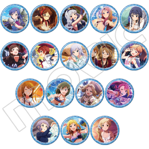 アイドルマスター ミリオンライブ！ チョコ型ラバーストラップ