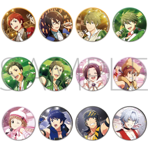 クーポン利用で2750円&送料無料 アイドルマスター SideM キャラバッジ