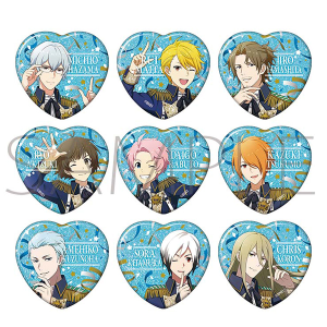アイドルマスターSideM ハート缶バッジ フィギュアメーカーGift -アイドルマスター SideM SideMini