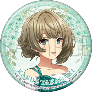 グリッター缶バッジ 佐藤心 アイドルマスター シンデレラ