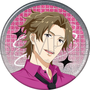 アイドルマスター SideM グリッター缶バッジ／岡村直央 サマー