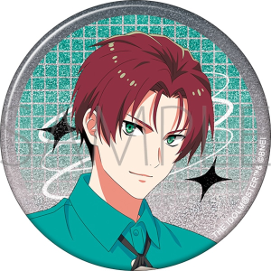 アイドルマスター SideM グリッター缶バッジ／岡村直央 サマー