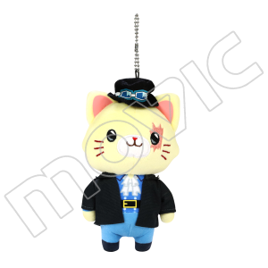 One Piece アイマスク付きぬいぐるみキーホルダー Withcat ルフィ キャラグッズ ムービック Movic