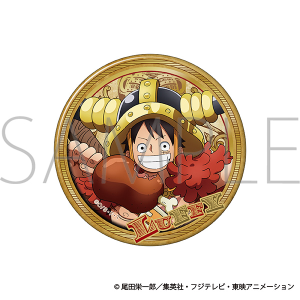 ONE PIECE 箔押しBIG缶バッジ／フランキー エルバフ編: キャラグッズ