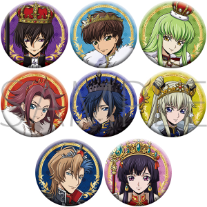 コードギアス 反逆のルルーシュ ホログラムキャラバッジコレクション