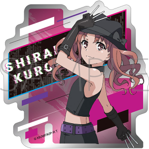 とある科学の超電磁砲 メタルステッカー/白井黒子