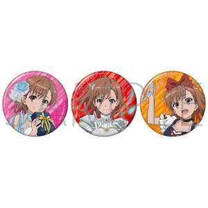 とある科学の超電磁砲 缶バッジセット