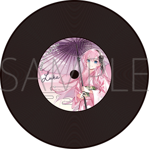 初音ミクシリーズ レコード風コースター／鏡音リン: キャラ