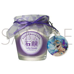 BLEACH グリムジョー ストラップ　あやかしソサエティ　ぷるぷる石鹸 BLEACH Brave Souls Museum』通信販売 ぷるぷる石鹸