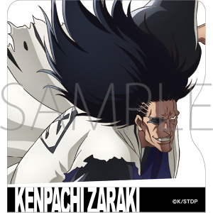 bleach 韓国限定 スクエア ステッカー 20枚 京楽春水　伊勢七緒 グッズ-ステッカー】BLEACH 千年血戦篇 ダイカットステッカー