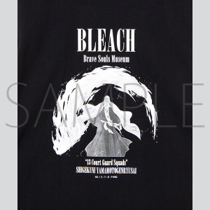 『BLEACH Brave Souls Museum』通信販売 BLEACH Brave Souls Museum コラボロンTEE(山本元柳斎重國) L