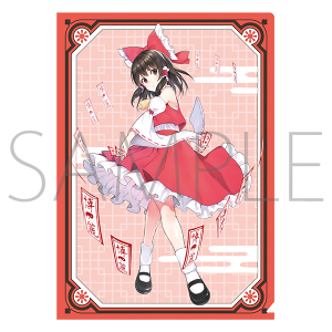 東方Project アールグレイ Earl Gray クリアファイル TOHO 東方Project シングルクリアファイル 博麗霊夢 2025春