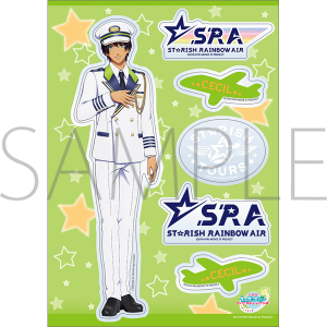 劇場版 うたの☆プリンスさまっ♪ マジLOVEスターリッシュツアーズ ウォールステッカー セシル