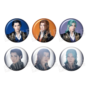 劇団シャイニング from うたの☆プリンスさまっ♪『BLOODY SHADOWS』 スタンド付トレーディング缶バッジ 全6種