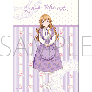 ラブライブ ニジガク　朝香果林 & 宮下愛　クリアファイル　2点セット KADOKAWAより朝香果林、宮下 愛スケールフィギュアの予約受付