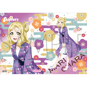 直筆サイン入り　ラブライブサンシャイン　大原鞠莉等身大タペストリー Amazon.co.jp: コスパ ラブライブ! サンシャイン!! 小原鞠莉 B2