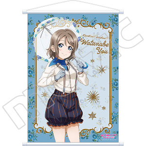 ラブライブ！サンシャイン!! 小原鞠莉/等身大タペストリー/Aqours/アニメ ラブライブ！サンシャイン!! - 描き下ろし 小原鞠莉 3rdソロ