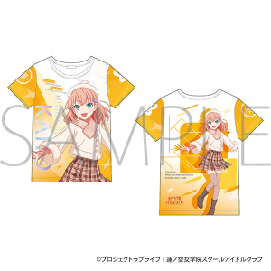 ラブライブ!蓮ノ空女学院スクールアイドルクラブ フルグラフィックTシャツ/日野下 花帆
