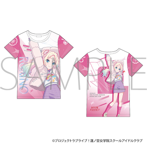 ラブライブ!蓮ノ空女学院スクールアイドルクラブ フルグラフィックTシャツ/大沢 瑠璃乃