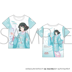 ラブライブ!蓮ノ空女学院スクールアイドルクラブ フルグラフィックTシャツ/百生 吟子
