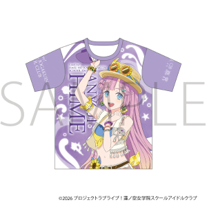 ラブライブ!蓮ノ空女学院スクールアイドルクラブ フルグラフィックTシャツ/安養寺 姫芽