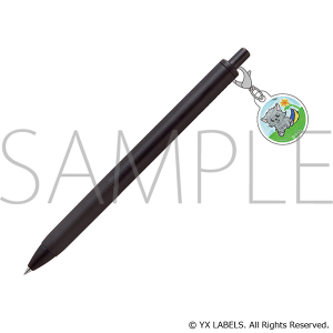 &TEAM チャーム付ボールペン(ユニボールワン)/TAKI