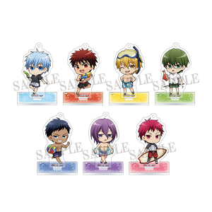 黒子のバスケ キャラバッジコレクション ちびキャラver 全7種 キャラグッズ ムービック Movic