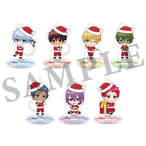 【限定】KUROBAS OFFICIAL STORE スタンド付きアクリルキーホルダーコレクション クリスマス