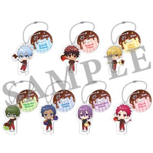 【限定】KUROBAS OFFICIAL STORE スタンド付きアクリルキーホルダーコレクション チョコレート