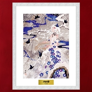 千客万雷 LAM個展 ミストグラフ 瑠璃唐草 LAM個展-千客万雷- ミストグラフ／瑠璃唐草: 会場受注