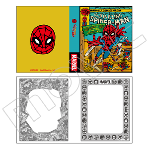 �}�[�x����R�~�b�N�@MARVEL COMIC STYLE MEMO BOOK�@�X�p�C�_�[�}��