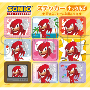 ソニック ステッカー ナックルズ