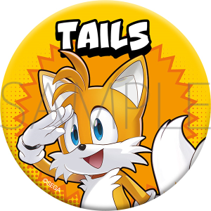 ソニック 缶バッジ テイルス