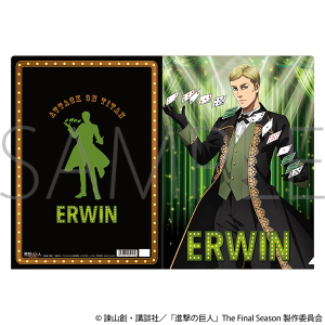 進撃の巨人 クリアファイル/エルヴィン 〜マジシャン〜