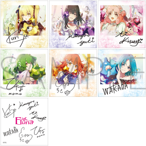 ツキウタ。シリーズ　グッズ　1月睦月始 グッズ-バッチ】ツキウタ。 キャラバッジコレクション/Six