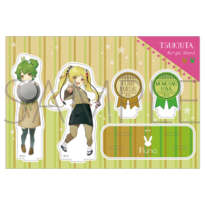 池袋月野亭 「つきのていをおてつだい」 アクリルスタンド 聖 クリス・桃崎 ひな