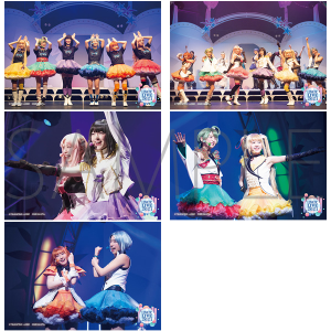 LUNATIC LIVE 2021 メモリアルブロマイドセット(5枚セット) メガステ Ep1 A Ver.