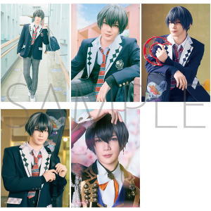 2.5次元ダンスライブ「ツキウタ。」ステージ第15幕「SCHOOL REVOLUTION 月野学園物語 -百年アオハル-」同時通販 ブロマイドセット(5枚セット) 卯月 新